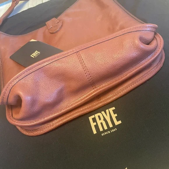 Frye Brown Leather Crossbody Bag - Picture 5 of 7